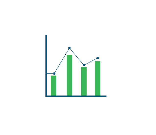 Illustrasjon, statistisk fremstilling av tall