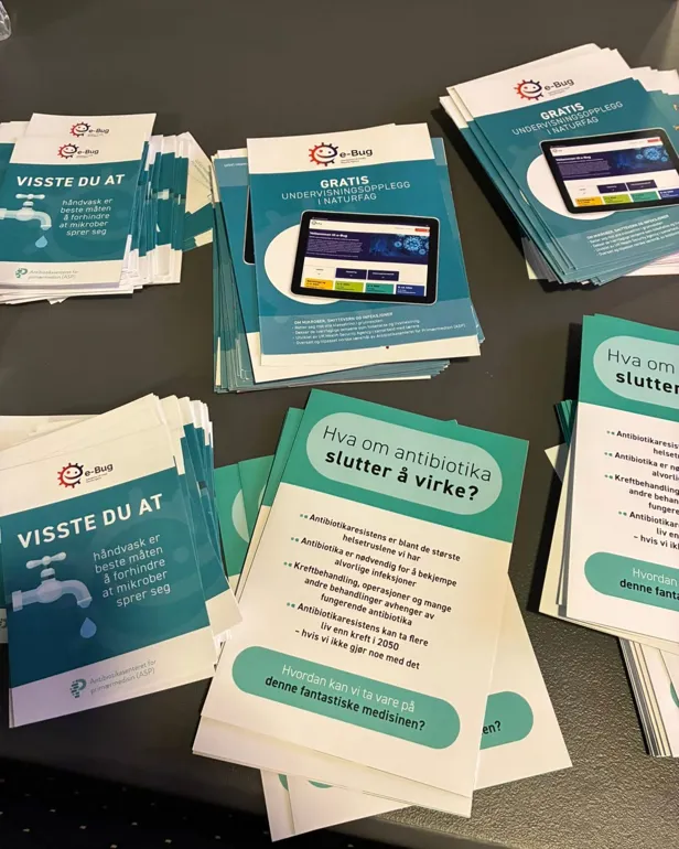 Bilde av ulike brosjyrer